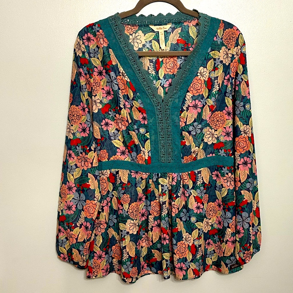 NWOT (new w/out Tag) Matilda Jane Floral Top